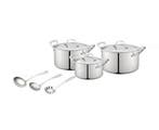 Winning Star St-5100 3-delige Kookset - 2x Kookpot 1x, Huis en Inrichting, Ophalen of Verzenden, Nieuw