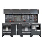 Gereedschapskasten set wandlengte 272 cm. metaal omkleed, Ophalen of Verzenden, Nieuw