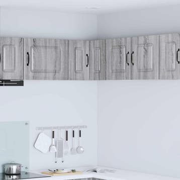 vidaXL Vaatwasserpaneel KALMAR Grijs Sonoma 57 x 57 x 40 cm, Verzenden, Nieuw