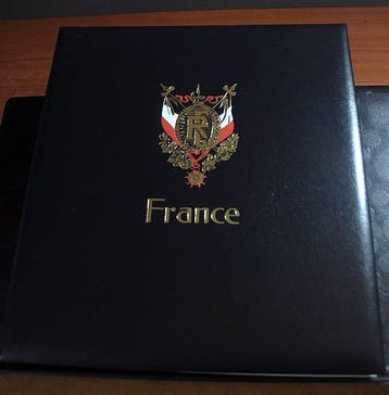 Accessoires Frankrijk - Een leeg luxe DAVO album met