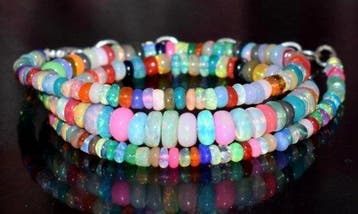 Opaal Multicolor natuurlijk mineraal- 9 g - (1)