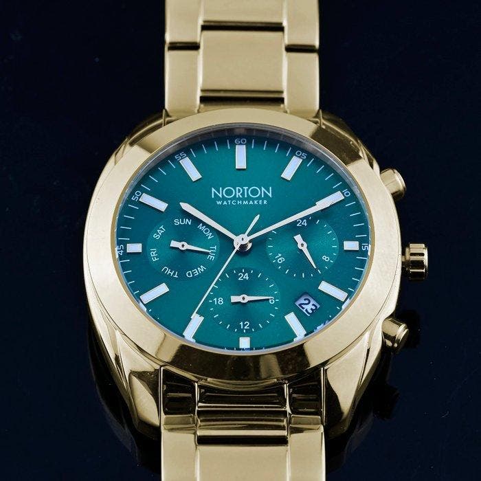 Norton - Gold Voyager GMT - Sans prix de réserve - Homme -, Bijoux, Sacs & Beauté, Montres | Hommes
