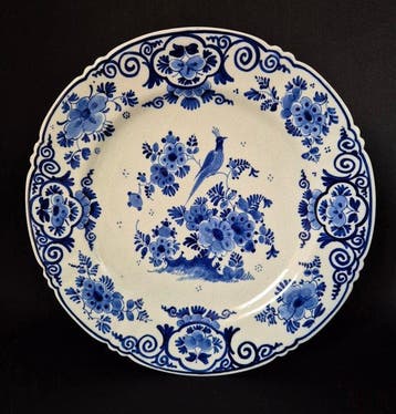 De Porceleyne Fles, Delft - Assiette (2) - Faïence - Le pot