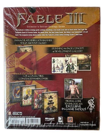 Fable 3 Collectors Edition Strategy Guide (HC) (NIEUW), Verzenden