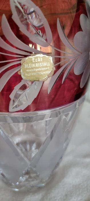 Egermann - Vase - cristal plombé - NOUVEAU Bohême, Antiquités & Art
