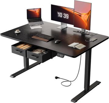 Zit sta bureau - Elektrisch - Verstelbaar - 120x60 cm - Zwar, Huis en Inrichting, Bureaus, Verzenden, Nieuw
