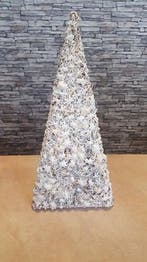 Schelpenpiramide 35 cm, Nieuw