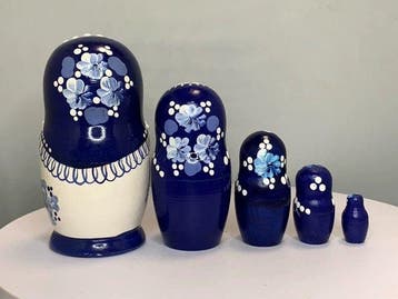 Marionet (5) - Matryoshka Russian Wooden Nesting Dolls 5