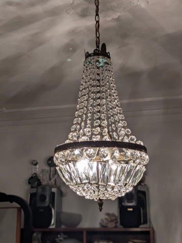 Lampe à suspendre - Cristal - Mongolfière impériale