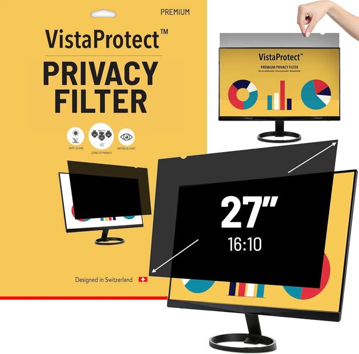27 Monitor Privacyfilter | OP = OP | Pak die 51% korting!, Computers en Software, Overige Computers en Software, Zo goed als nieuw