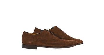 TESTONI - 8 UK - 42 IT -  Portonovo  Oxford Shoes Suede
