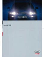 1995 AUDI RS2 AVANT BROCHURE DUITS, Nieuw