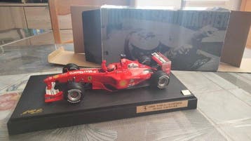 Hot Wheels 1:18 - Model raceauto - Ferrari F1 2000 Michael, Hobby en Vrije tijd, Nieuw