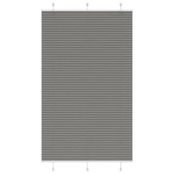 vidaXL Plissé rolgordijn 115x200 cm stofbreedte 114,4 cm, Verzenden, Nieuw