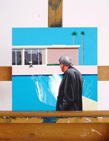 Gerard Boersma (1976) - Bigger Splash (painting of David, Antiek en Kunst