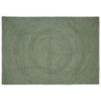 vidaXL Vloerkleden Olijfgroen 160 x 230 cm Jute, Verzenden, Nieuw