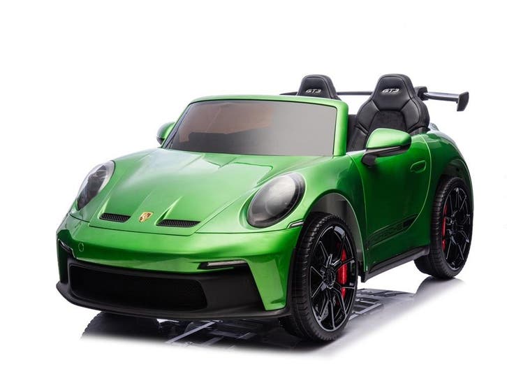 Luxe Porsche XL 24V kinderauto met 4WD, Kinderen en Baby's, Speelgoed | Buiten | Accuvoertuigen, Ophalen of Verzenden
