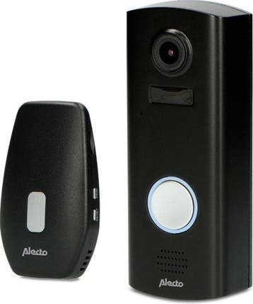 Alecto DVC600IP - Video Deurbel met Camera en Wifi - Zwart, Verzenden, Nieuw