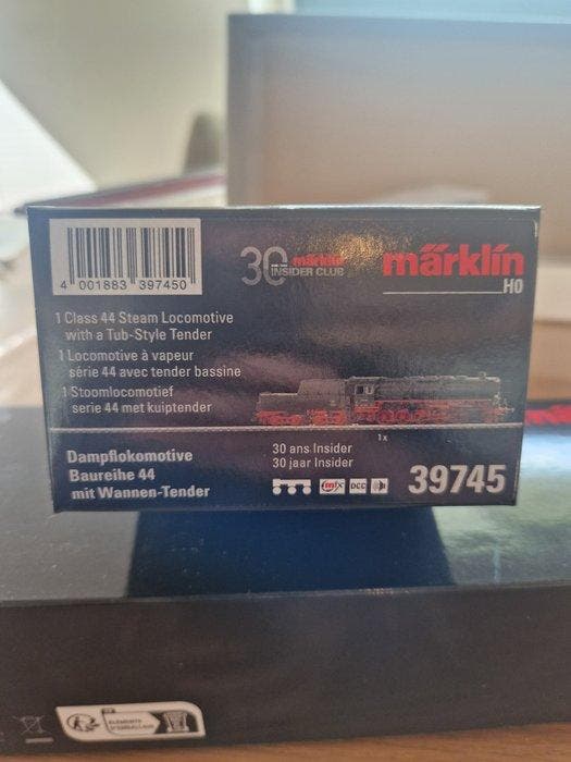 Märklin H0 - 39745 - Stoomlocomotief met tender (1) -, Hobby & Loisirs créatifs, Trains miniatures | HO