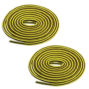 Fako Fashion - Schoenveters - Rond - Gevlochten Mix -  5mm -, Verzenden