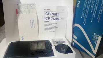 Sony - ICF-7601L / 12-Band Portable Radio mondiale