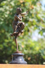 naar chiparus - sculptuur, groot formaat bronzen hindu, Antiquités & Art
