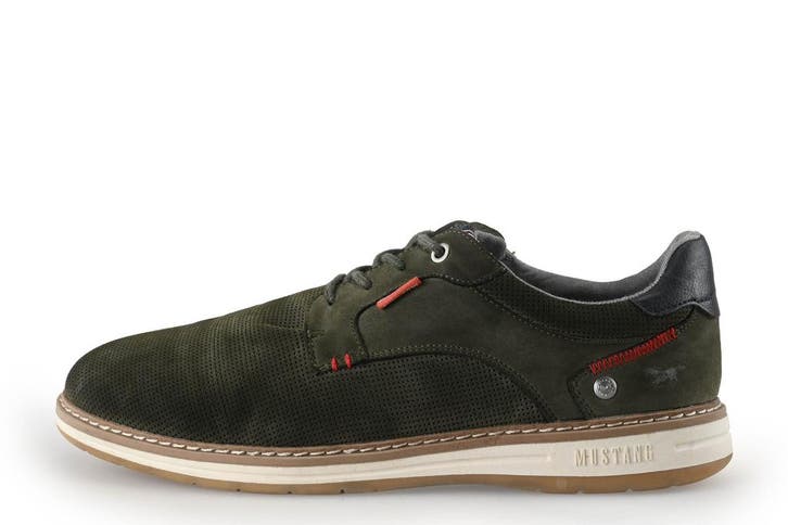 Mustang Veterschoenen in maat 45 Groen, Kleding | Heren, Schoenen, Overige kleuren, Gedragen, Veterschoenen, Verzenden