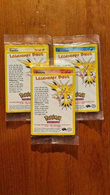 Pokémon - 5 Verzegelde kaart - WOTC, Nieuw