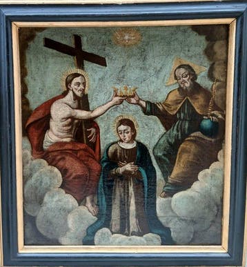 Italiaanse school (XVIII) - Incoronazione di Maria