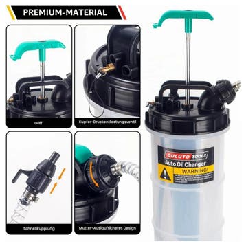 OULUTO OLT53 handmatige olie-afzuigpomp 5,3 l (Auto & Motor), Ophalen of Verzenden