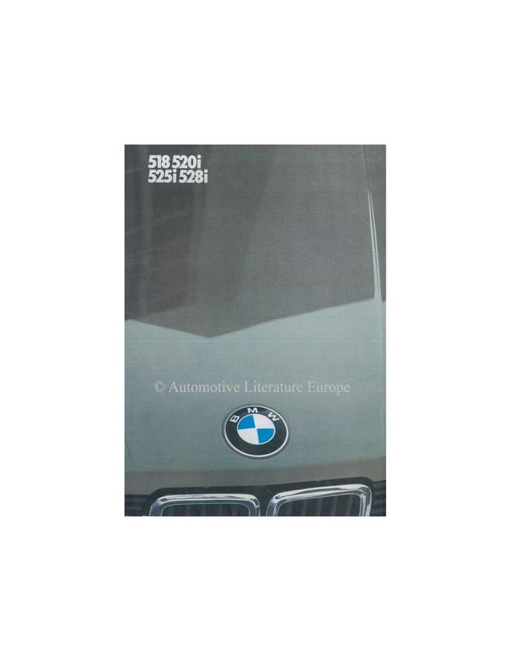 1983 BMW 5 SERIE BROCHURE NEDERLANDS, Livres, Autos | Brochures & Magazines