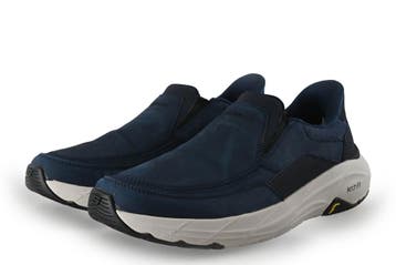 Skechers Instappers in maat 43 Blauw, Verzenden, Overige typen