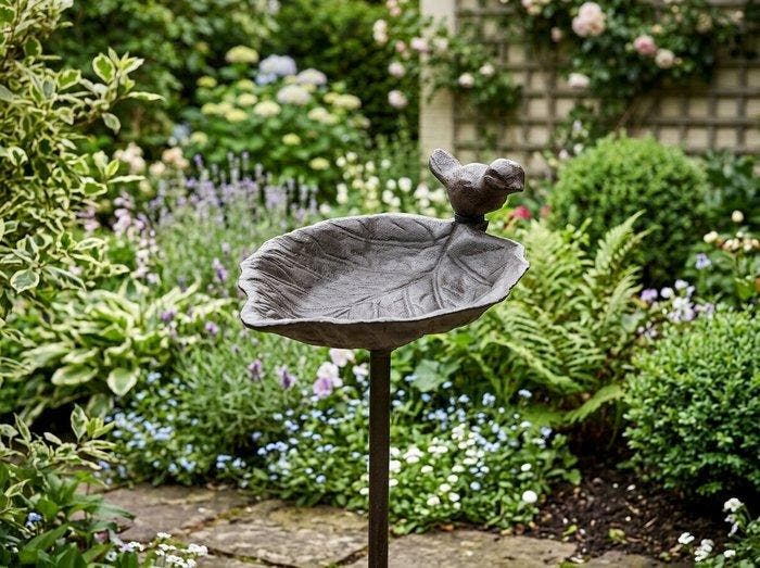 Vogelbad - Gietijzer - 98 cm, Antiek en Kunst, Curiosa en Brocante
