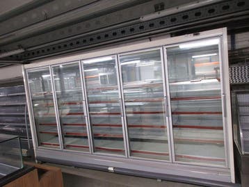 Wandkoeling Bonnet Neve met 5 deuren, 400cm, zonder motor