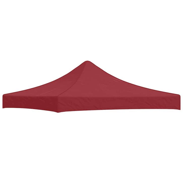 vidaXL Partytentdak 270 g/m² 3x3 m bordeauxrood, Tuin en Terras, Partytenten, Nieuw, Verzenden