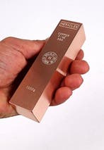 1 kilogramme de cuivre - .999 - Fonderie Heracles - France.
