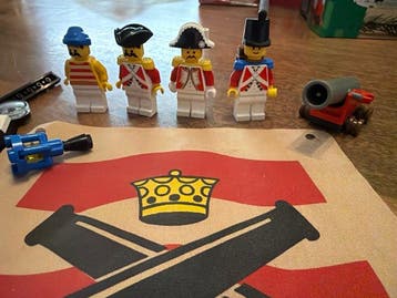 Lego Onderdelen - Pirates - Onderdelen Lego 6271, Nieuw