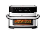 Moulinex -  Dual Easy Fry Flex  Airfryer Inox - Zilver, Elektronische apparatuur, Airfryers, Verzenden, Nieuw, Airfryer