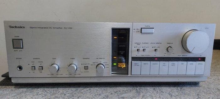 Technics - SU-V6X Solid state geïntegreerde versterker, TV, Hi-fi & Vidéo, Radios