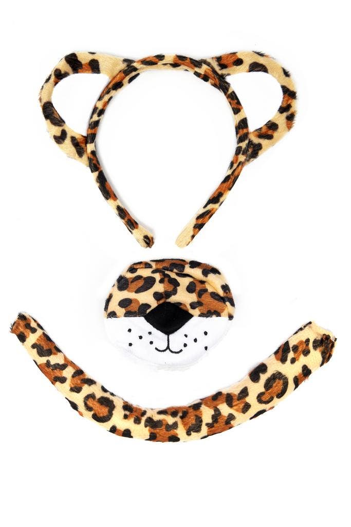 KIMU® Luipaard Haarband Oren Neus Staart Diadeem Set Bruin L, Vêtements | Femmes, Costumes de carnaval & Vêtements de fête, Enlèvement ou Envoi