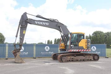 Veiling: Rupsgraafmachine Volvo ECR235EL Diesel 129kW 2017, Ophalen