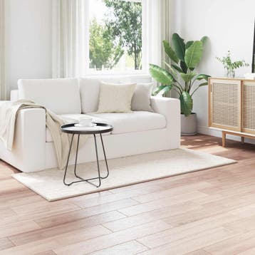 vidaXL Vloerkleden SIROLO Crèmekleurig 200 x 80 cm Polyester, Verzenden