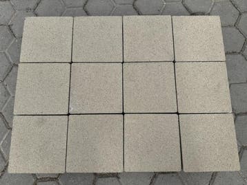 Veiling - 32 M2 Betontegel Zandkleur 15x15x6 Cm, Jardin & Terrasse, Pavé & Dalles