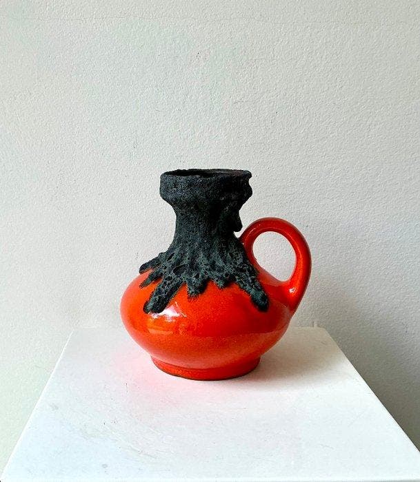 Roth - Vase - Céramique - Fat Lava, Antiek en Kunst, Antiek | Glaswerk en Kristal