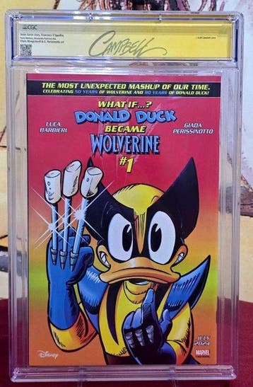 Uncle Scrooge and the Infinity Dime #1 - Signed by, Nieuw