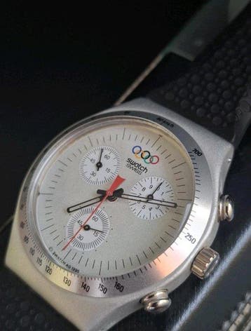 Swatch - olympia logo time cut (olympic Atlanta 1996) -, Nieuw