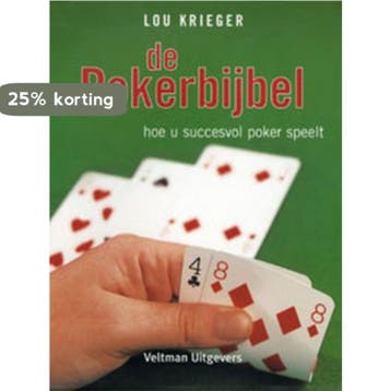 De pokerbijbel 9789059205246 Lou Krieger, Verzenden, Zo goed als nieuw, Lou Krieger