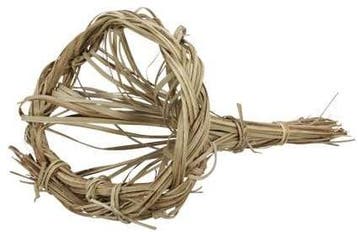 Boekethouder frame Palm Wavy Naturel 40 cm, Nieuw