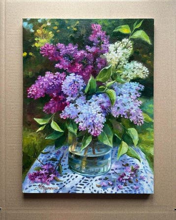 Merie Khys (XX-XXI) - Bouquet of lilacs