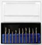 Set hoge kwaliteit frezen, wolfraamcarbide (10 stuks, 6.35, Doe-het-zelf en Bouw, Verzenden, Nieuw